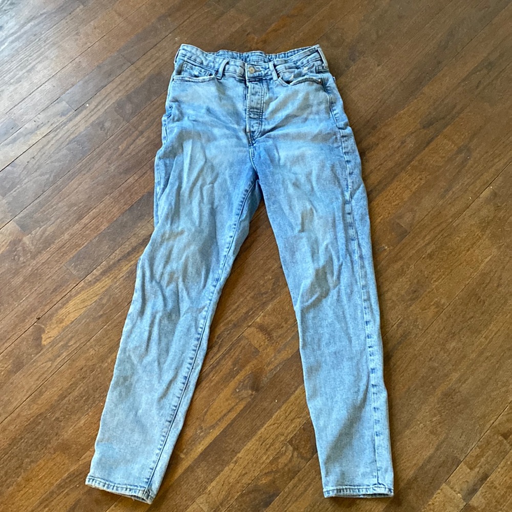 Old Navy OG Straight button fly size 12 women’s jeans